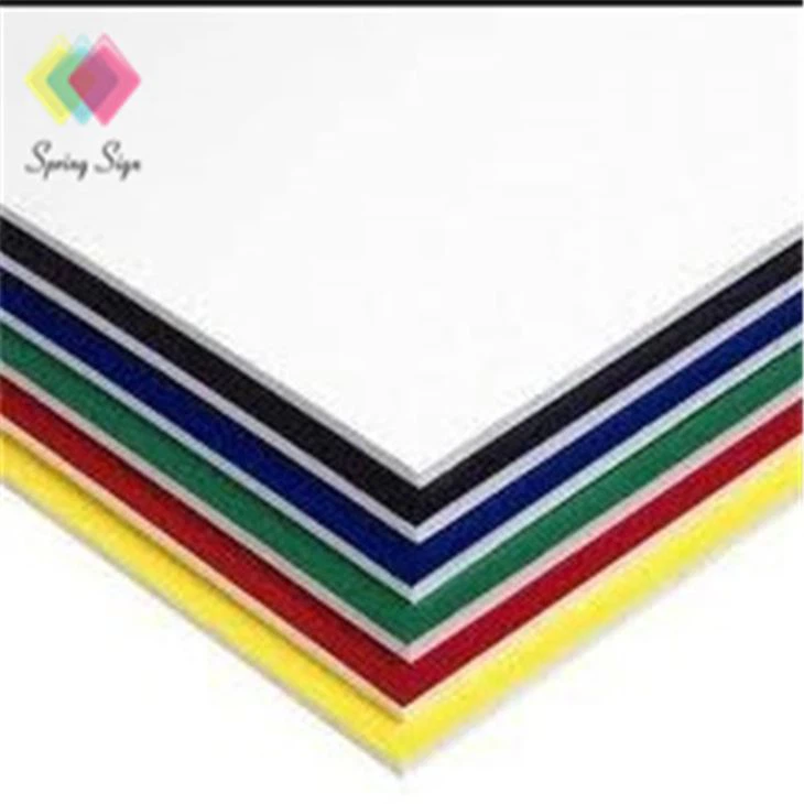 PVC Foam Boards 5 Mm 8ft*4ft Sintra PVC White 0.8 G/cm3 Density