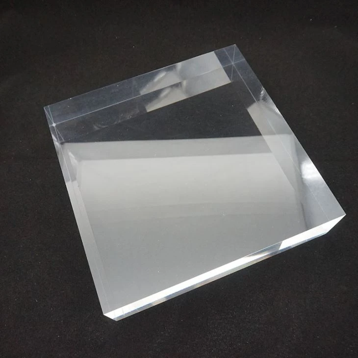 Spring Sign Thick Acrylic Sheet Clear Block Plastic Board For Aquarium