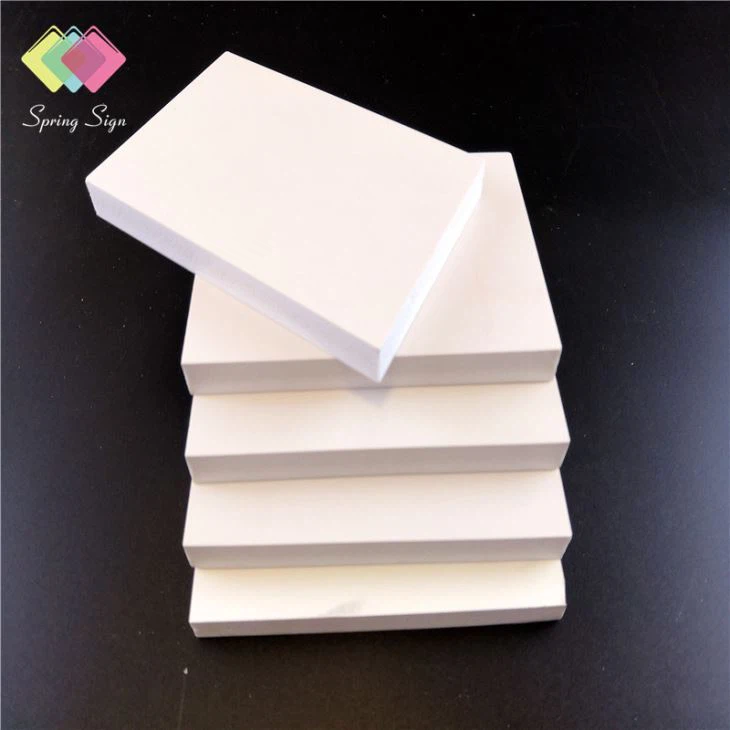 White 3mm 4mm PVC Sheet Rigid PVC Foam Board Plastic