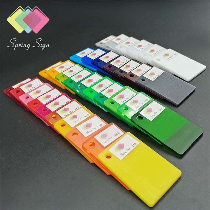 color acrylic sheet