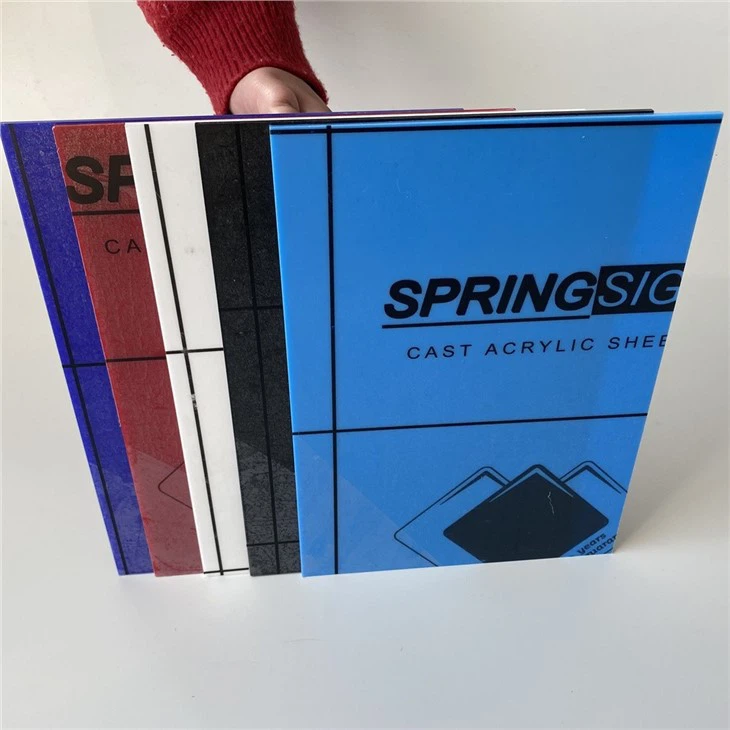 Spring Sign 8x4 Feet Custom Color Acrylic Sheet