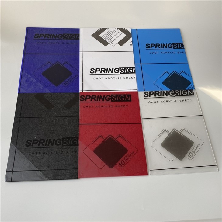 Spring Sign 8x4 Feet Custom Color Acrylic Sheet