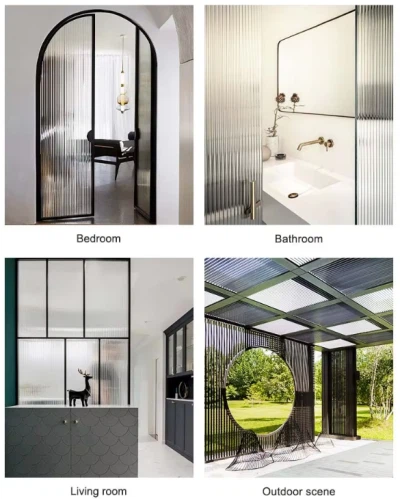 fluted acrylic sheet application fluted acrylic sheet application