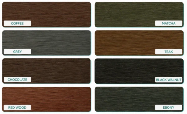 Outdoor WPC Wall Panel Colors Outdoor WPC Wall Panel Colors