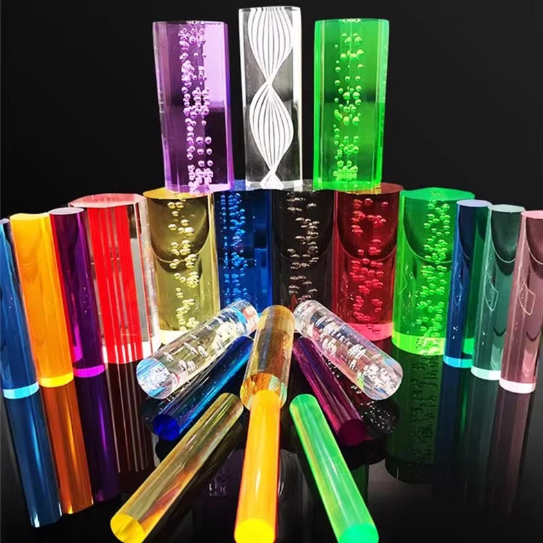 fine acrylic spiral rod fine acrylic spiral rod