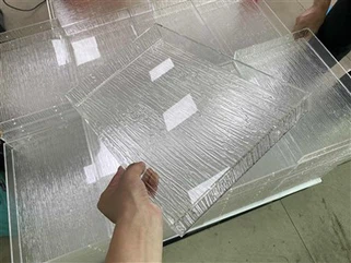 Custom Patterned Acrylic Tray