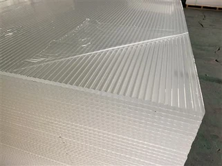 Fluted Acrylic Sheet
